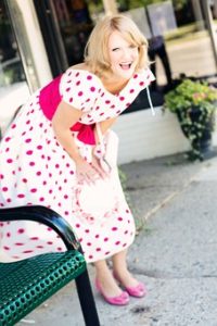 woman in dress