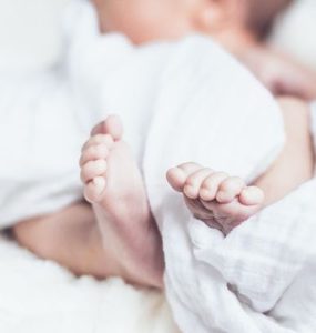 baby in blanket