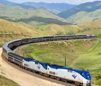 train in countryside